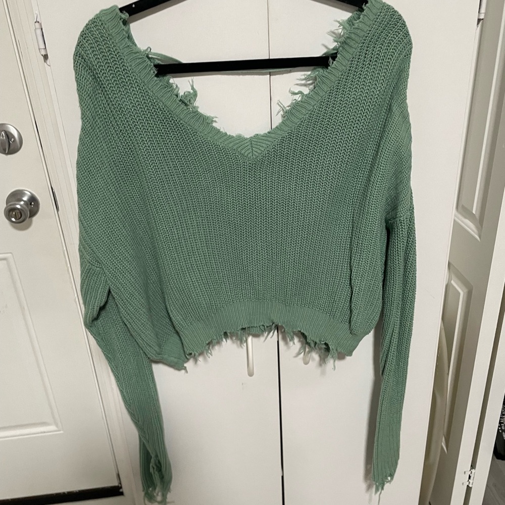 Forever 21 Ripped sweater